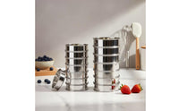 16 Pieces Stainless Steel Mousse Form Long-Lasting Mousse Form Food Grade