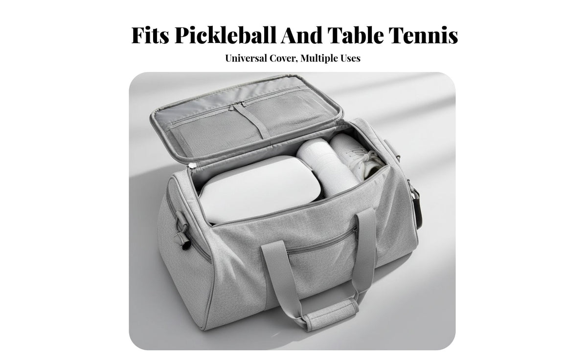 Pickleball Paddle Cover Waterproof Pickleball Paddle Protector Zippered Racket Case Moisture-Resistant for Storage, Travel
