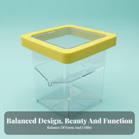 Aquatic Breeding Box Removable Divider Buoyant Aquatic Hatchery Aquatic Habitat Breeder Box Thickened Material Sturdy And