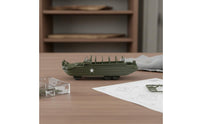 Vehicle Model Assembly Vehicle Model Olive Green for Kids, Shelf