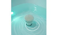Round Face Pool Return Fitting Secure Fit Pool Fitting with Perforated Top Compatible Anti-Suction for Fiberglass Pools