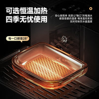 新款宠物倾倒式饮水机智能恒温净污分离自动换活水猫咪喝热水神器