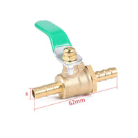 Hose Barb Ball Valve Heavy-Duty Ball Valve with Lever Handle Hose Barb Fitting Leak-Unobstructed Plumbing Part Secure