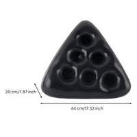 Triangular Inflatable Drink Holder with Tether Compact Inflatable Drink Holder Unique Pool Accessory Versatile for Lakes