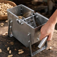 Heavy Duty Hand-Cranked Peanut Sheller Rust-Resistant Peanut Sheller with Hand Crank Labor-Saving Kitchen Tool High Efficiency for Farmers, Farm