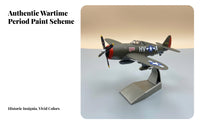 1;72 P-47 Fighter Model  Diecastl U.star Symbol Insignia Wartime airplane Model Fighter Plane Detailed Reproduction