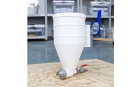 Large Capacity Texture Spray Hopper Textured Texture Sprayer with Hopper Clog Resistant Leakproof for Contractors