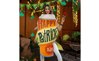 Beer Cup Costume Wearable Beer Costume Lightweight Novelty Bodysuit for . Leprechaun Day