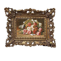 Wall Plaque with Scrollwork Vintage-Style Scroll Wall Art Decor French Country Metal for Living Room, Entryway