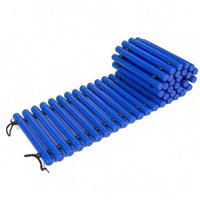 Tactile Sensory Balance Bridge Cylindrical Rods Foldable Balance Bridge Roll-up Children's Activity Aid Portable for Kindergarten, Home