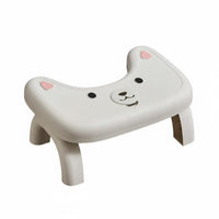 Anti-Slip Folding Toilet Footrest Heavy Duty Foldable Cartoon Squatting Stool Stable Structure Bathroom Accessory Portable for Children Women, Seniors, Home, Potty Training, Travel