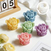 Candle Form DIY Flower Candle Form Multi Use Home Decor for Crafting, Cooking