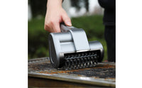 3-in-1 Stainless Steel Roller Brush Wireless Cordless Grill Brush Easy to Clean Cordless Grill Cleaner for Barbecue, Outdoor Cooking