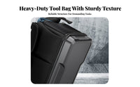 Long-Lasting Electrician Tool Bag Wear Resistant Heavy Duty Tool Bag Large Capacity for Carpenters, Handymen, Home Repair, Job Site