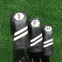 Golf Wood Headcover Set for 1, 3, 5 Woods