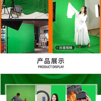 2x3m Green Screen Backdrop for Photography and Live Streaming