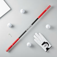 Indoor-Friendly Golf Strike Coach Muscle Memory Golf Swing Training Stick Flex-Coil-Loaded Tempo Coach Stick Flexible Shaft for Beginners