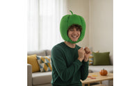Green pepper Fuzzy Headpiece Costume Green pepper Hat Comfortable Accessory for Photo Shoots
