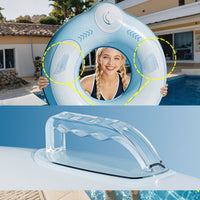 Thickened PVC Inflatable Swim Float Leak-Proof Valve Adult Swim Float Puncture Resistant for Children, Adults