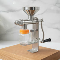 Manual Oil Press Non Electric Kitchen Appliance Easy to Clean for Home