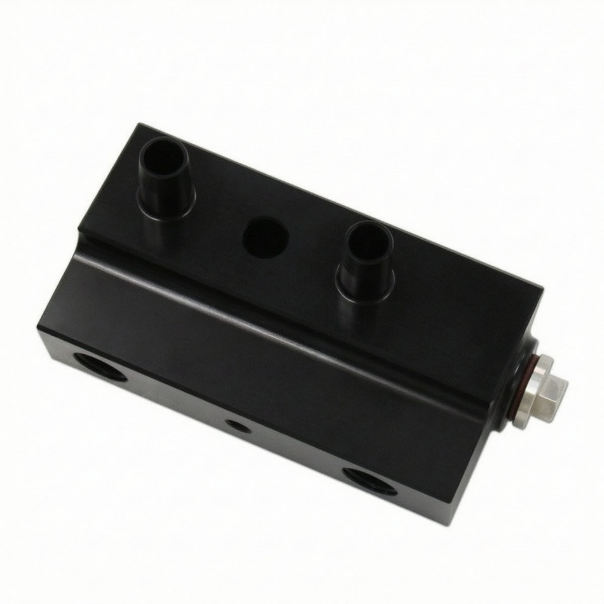 Gearbox Fluid Thermal Valve Black Anodized Gearbox Fluid Thermal Bypass Valve Compact Unrestricted Circulation