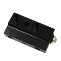 Gearbox Fluid Thermal Valve Black Anodized Gearbox Fluid Thermal Bypass Valve Compact Unrestricted Circulation