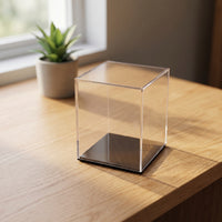 Display Box with Dust Cover Dustproof Clear Acrylic Display Case Transparent for Collectors, Hobbyists, Shelf, Desk