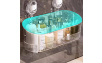 Waterproof Suction Cup Shower Holder Strong Load-Bearing Wall Mounted Bathroom Shelf Large Capacity for Renters, Dorm Room, RV, Kitchen