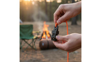 Multiuse Tent Tarp Clip Quick Install Tarp Clamp Strong Grip Wind Rope Buckle Heavy Duty for Campers, Camping