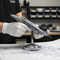 Collectible F/A-18 Model Aircraft Detailed Aircraft Model Static Realistic for Desk, Shelf