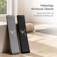 Resistance Loop Bands for Strength Training, Yoga, Pilates, and Fitness - Set for Legs, Glutes, and Core