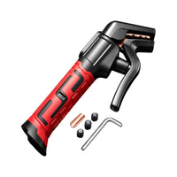 Handheld Right-Angled Electrode Holder Insulated Clamp-Style Electrode Holder Textured Grip Industrial Tool Secure Hold
