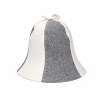 Sauna Hat for Men and Women with Thick Felt Material for Steam Room, Reusable Cap for Sessions, Lightweight Design for Extended Wear