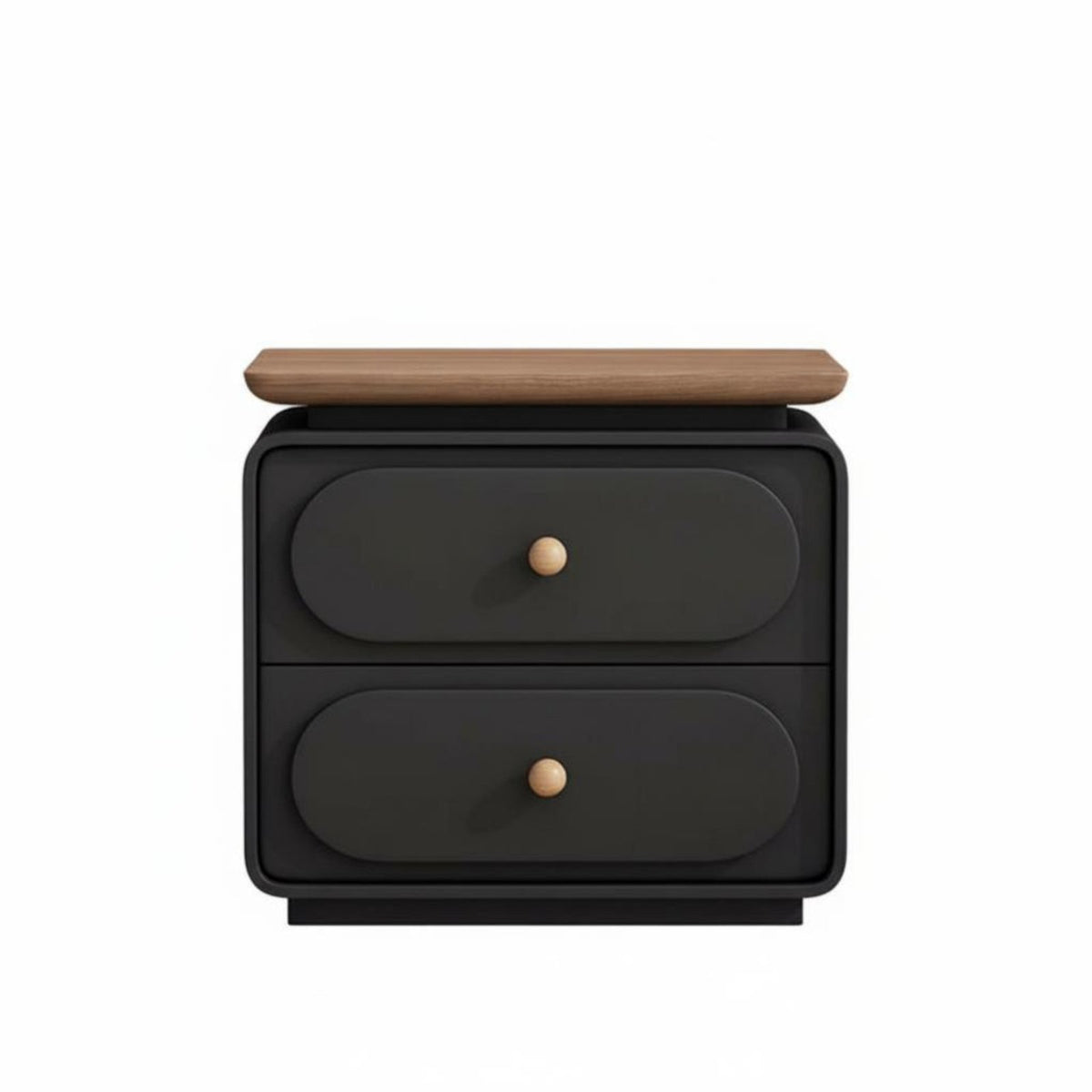 mid-century-inspiredera Modern design Storage Nightstand Leather-Like Surface Single-Drawer End Table Fully Assembled Bedside Cabinet Minimalist Design for Homeowners, Apartment Dwellers, Students, Guest Room, Hotel, Office