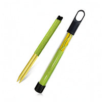 Golf Alignment Stick with Lanyard Fiberglass Golf Alignment Rod with Tube Training Aid Safeguarding Compact for Golfers
