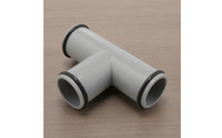3-Way Pool Hose Connector with Sealing Rings Leak-Proof Pool Hose Connector Dual Seal T-Joint Easy to Install for Filtration Systems