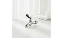 Polished Faucet with Lever Handle Threaded Dispenser Faucet Sturdy Beverage Dispenser Tap Leak-Proof for Tea Shops