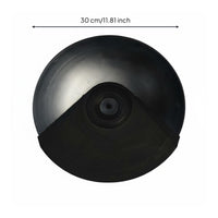 Single Trigger Cymbal Pad Easy to Install 12 Inch Rubber Playing Surface Electronic Drum Cymbal for Drummers
