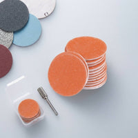 100 Pieces Nail Sanding Paper Refills Replaceable for Manicurists