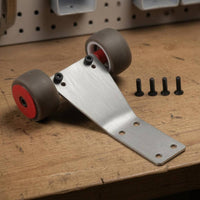 1/18 Wheelie Bar Stainless Steel RC Wheelie Metal Bar Mounting Plate