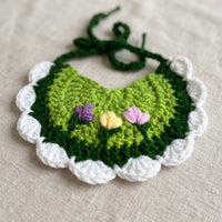 Cute Pet Collar Bib for Cats and Small Dogs - Rabbit, Cake, or Tulip Design