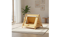 Dog Bed Tent Triangular Dog Triangular Pet Tent Quickly Assembled Pet Teepee for Small Dogs