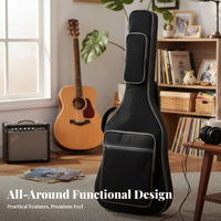 Electric Guitar Gig Bag Thickened Padding Soft Electric Guitar Case Instrument Carrier Waterproof Music Equipment Protection