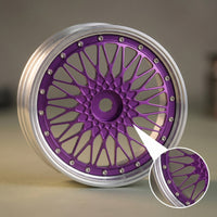 Slide Wheel hoop with Multi-Spoke Design Machined RC Slide Wheel hoop Realistic