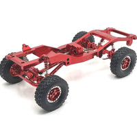Metal Kit Machined Axle Housing Kit Reinforced Mounting Components for Trail Driving