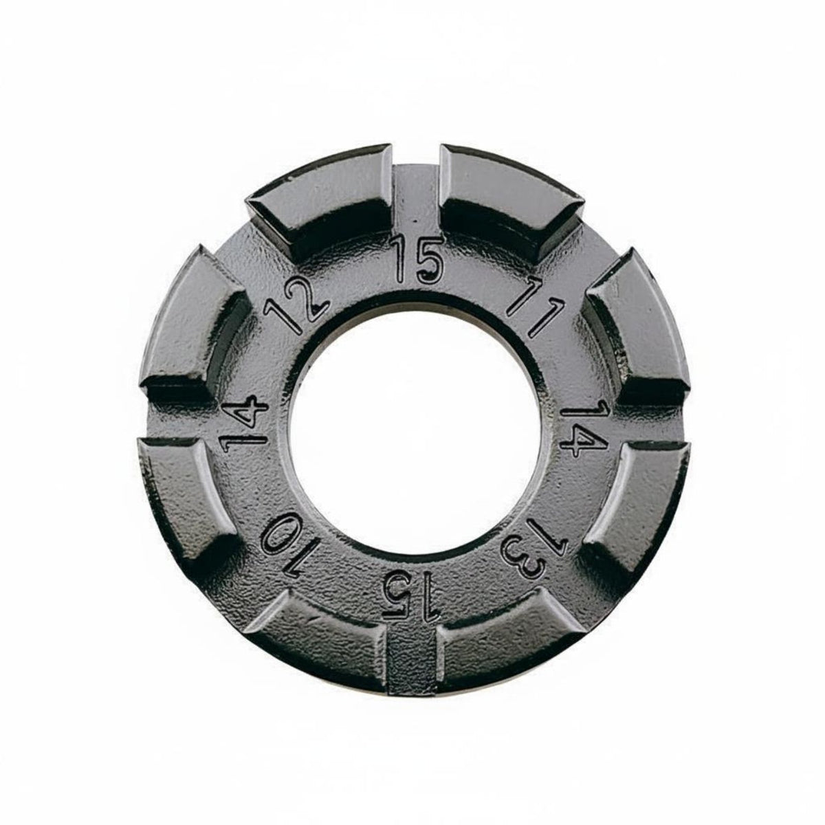 Multi Size 8 Slot Spoke Wrench Sturdy Steel Wheel Truing Tool Portable Bike Spoke Key for Workshop