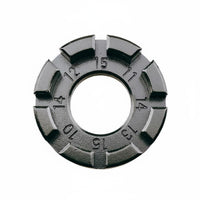 Multi Size 8 Slot Spoke Wrench Sturdy Steel Wheel Truing Tool Portable Bike Spoke Key for Workshop