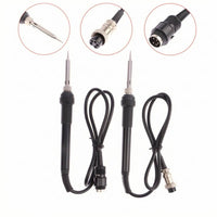 Ribbed Strain Relief Soldering Iron Handle Insulated Section Replacement Soldering Handle Attached Power Cord Repair Tool Tapered Body