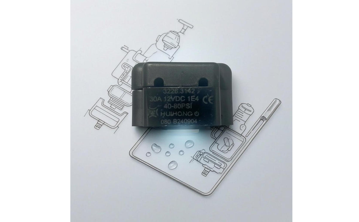 Replacement Part 42 Series Pump Switch RV Water Pump Switch for DIYers, Recreational Vehicle, Marine, Boat