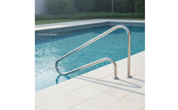 Stainless Steel Pool Handrail Long-Lasting Swimming Pool Handrail Curved Rustproof for Swimmers
